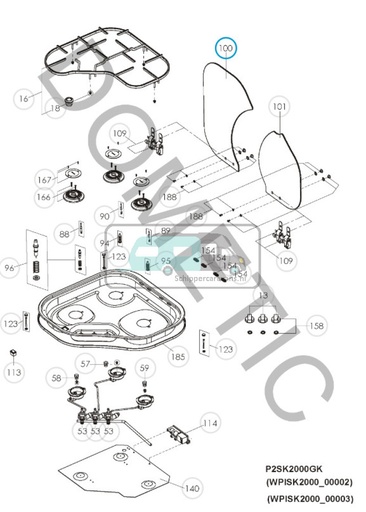 [OCS_1133801] Dometic Glasplaat Rechts EK2000