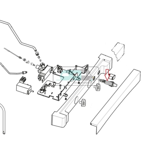 [OCS_1133806] Dometic Piezo Ontsteker Zilver