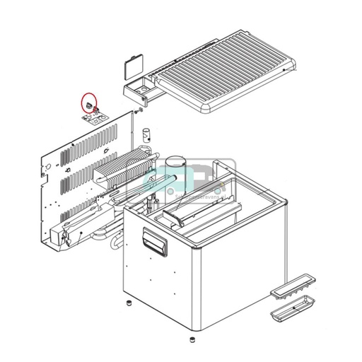 [OCS_1133815] Dometic Gasregelaar Knop RC1200 EGP