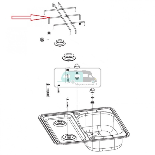 [OCS_1133994] Dometic MO927 Pannenrek