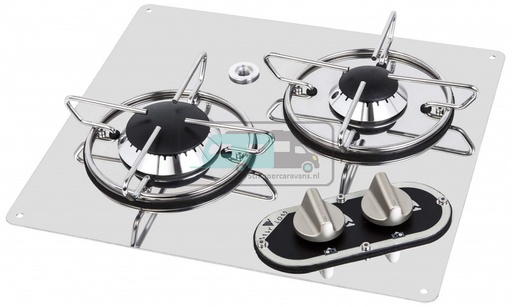 [OCS_1140290] Navy Load Kookplaat RVS 2-Pits 350x320