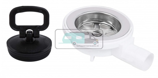 [OCS_1140296] Navy Load Sifon 90° / Ø22mm incl. Stop