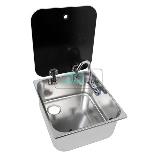 [OCS_A0031575] Navy Load Spoelbak Rechthoekig met Koudwaterkraan