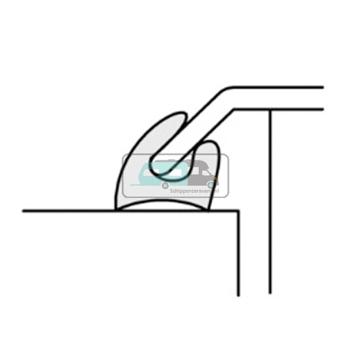 [OCS_A0028409] Thetford Hob 169 Gaskomfoor Bezel 1766mm 20 stuks