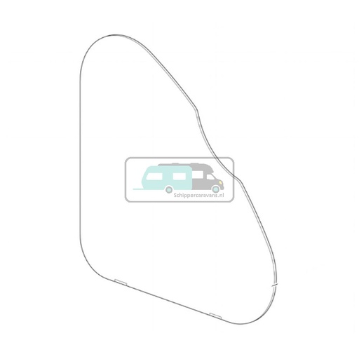 [OCS_1141052] Thetford Triangular Bowl Glasplaat