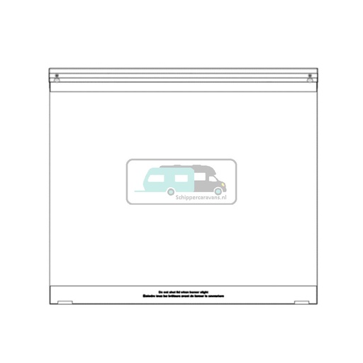 [OCS_1141061] Thetford Fornuis K1520 Glasplaat