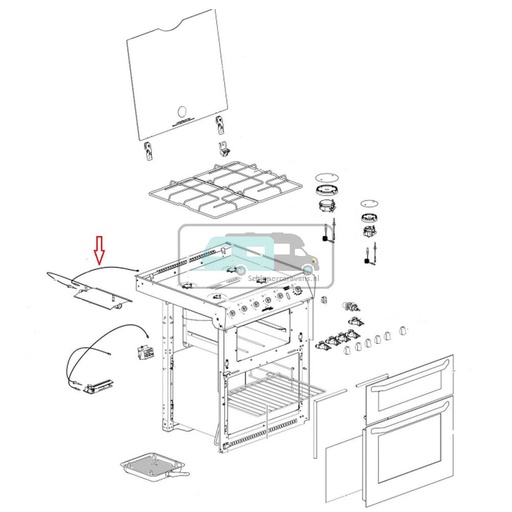 [OCS_1141064] Thetford Midi Prima Thermokoppel Grill