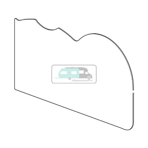 [OCS_1141092] Thetford Glasplaat SRS353