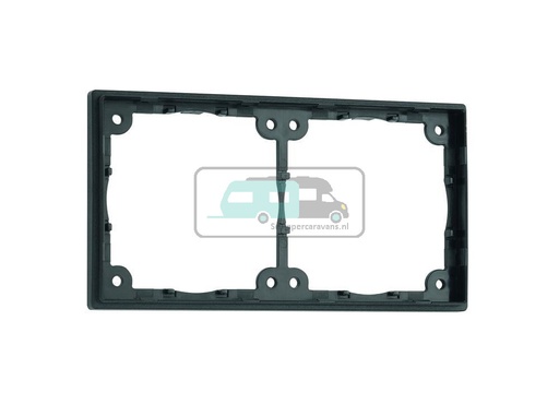 [OCS_1144152B] Presto Afstandsraam 2-Vaks 3mm S-20.000 Zwart