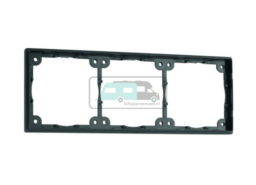 [OCS_1144153B] Presto Afstandsraam 3-Vaks 3mm S-20.000 Zwart