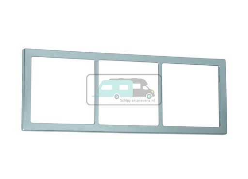 [OCS_1144159B] Presto Afdekraam 3-Vaks S-20.000 Chroom Mat