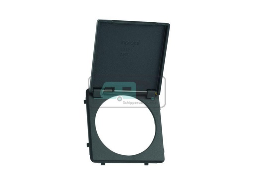 [OCS_1144172B] Presto Contactdoos Cover met Klepje S-20.000 Zwart