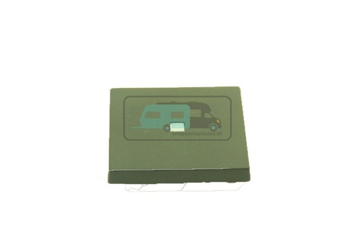 [OCS_1144175B] Presto Afdekplaat Wipschakelaar Enkel Lens S-20.000 Zwart