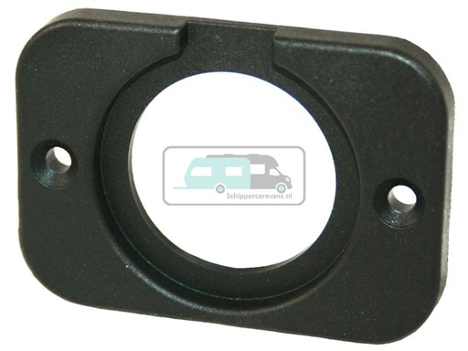 [OCS_1144217B] Power Line Afdekraam 1-Vaks Inbouw Zwart