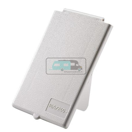 [OCS_A0035478] MPK Deksel Inbouwstekkerdoos Langwerpig Wit