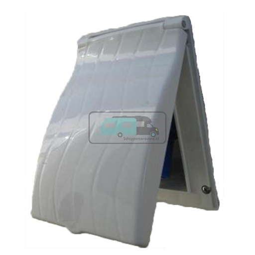 [OCS_A0032598] Trigano Inbouwstekkerdoos 12V met Golvende Klep