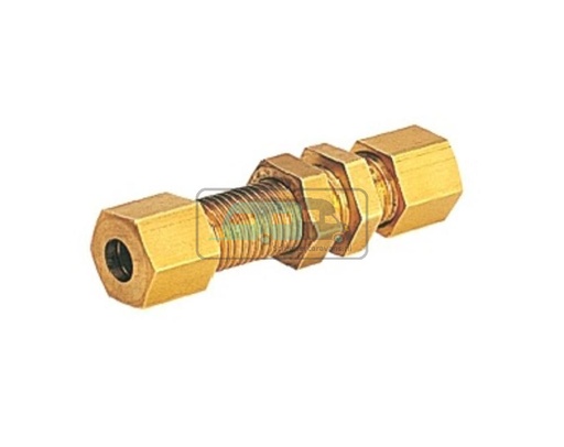 [OCS_1150026B] Rechte Wanddoorvoer 8x8mm