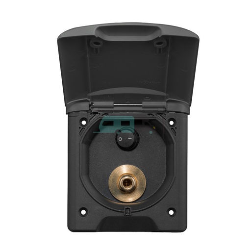 [OCS_1152043] Buitendouche Aansluiting met Schakelaar Zwart