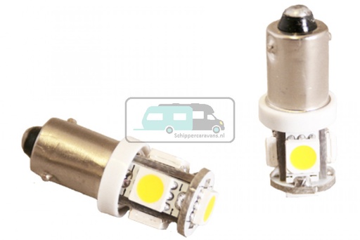 [OCS_1201091B] Lamp LED BA9S 0.5W/41Lumen/5Leds