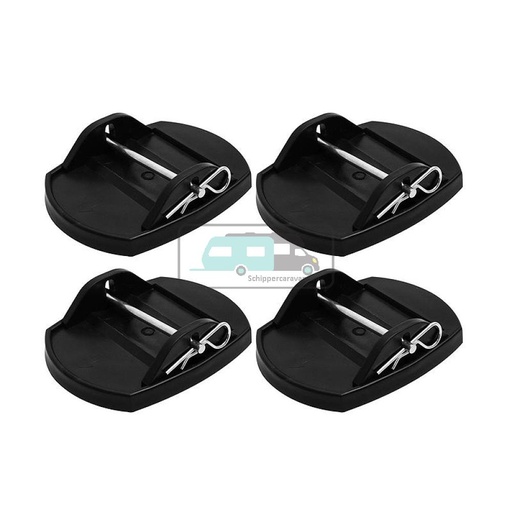 [OCS_A0034760] HTD Onderlegschijven met Stalen Pen 4st.