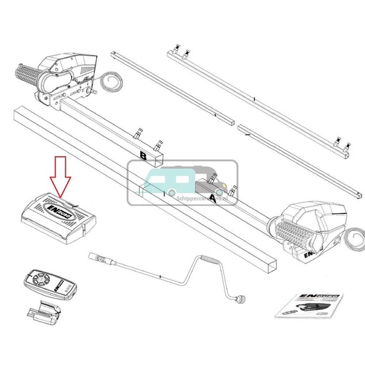 [OCS_A0035739] Enduro Electronica besturingskast EM203/EM303