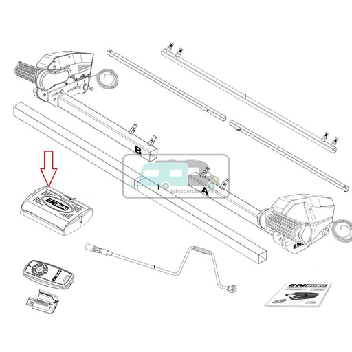 [OCS_1502255] Enduro Electronica Besturingskast EM303A(+)