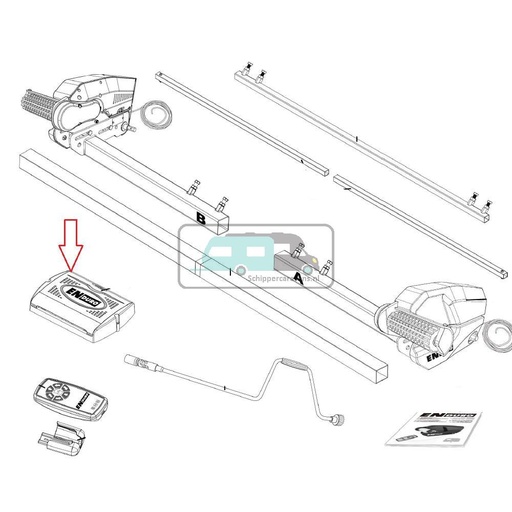 [OCS_A0035742] Enduro Electronica Besturingskast EM303A(+)