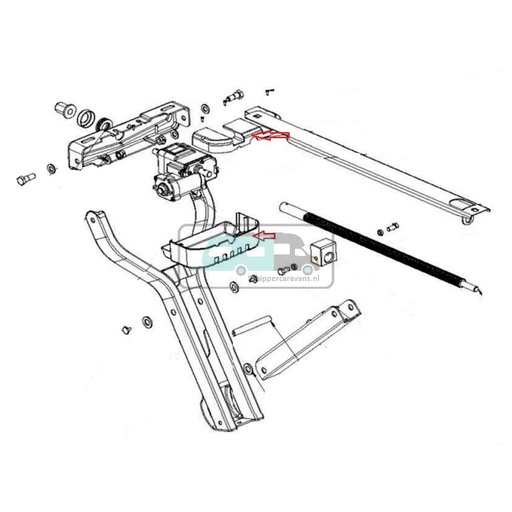 [OCS_1502341] Enduro Autosteady Motorkap L AS201>2018