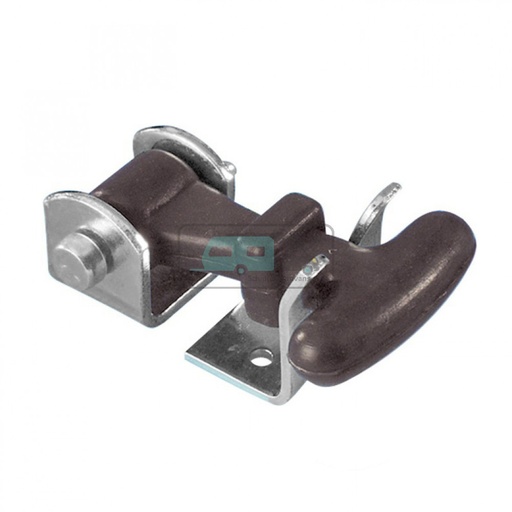 [OCS_1803021B] Rubberen aantrekker 70mm zwart