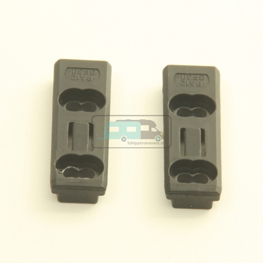 [OCS_1804003B] Vastzetplaat polyfix uitz./raamd. a 2 st