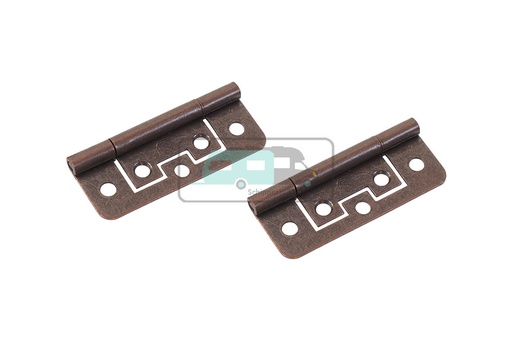 [OCS_1903052B] Scharnier Vlak Brons 63x25mm 2st.