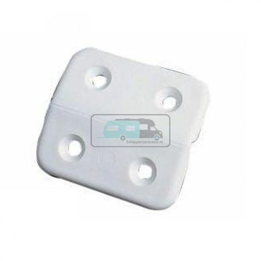 [OCS_1903073B] Scharnier Wit kunststof à 4 st.