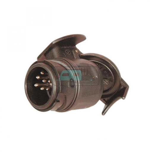 [OCS_1930023B] Kortadapter van 13 polig naar 7 polig bajonet