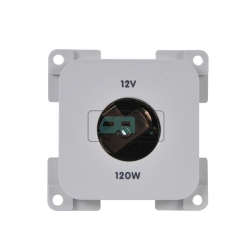 [OCS_1934001B] Presto Contactdoos 12V 2-Polig Inbouw S-10.000 Wit