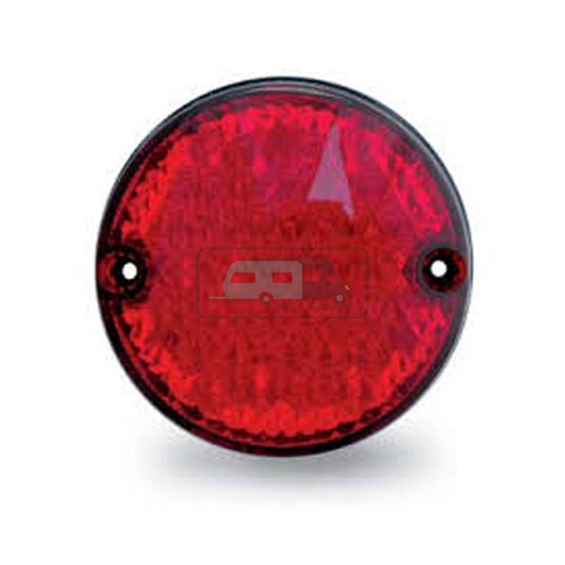 [OCS_1937102] Jokon Achterlicht LED S60 Rond Rood 24V