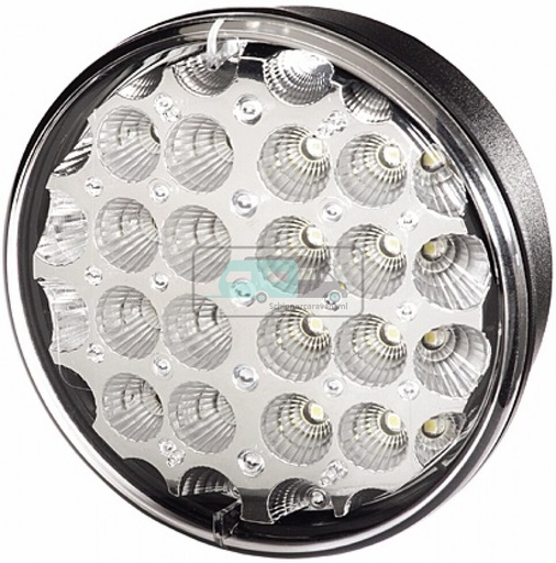 [OCS_1937151] Hella Achteruitrijlicht LED Rond Wit 12/24V