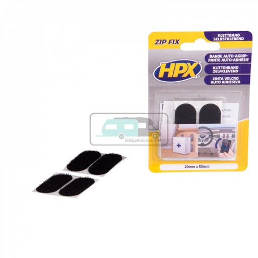 [OCS_2010048] HPX Klittenband Pads Zip Fix 20x50mm
