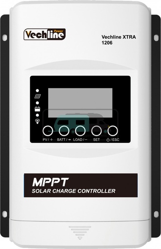 [OCS_2035491] Vechline Laadregelaar MPPT Display XTRA 1206 10A