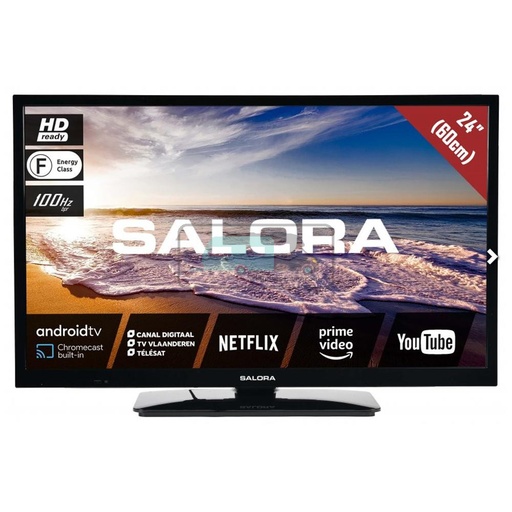 [OCS_2055158] Salora 24'' TV Travel LED Android Chromecast Wifi