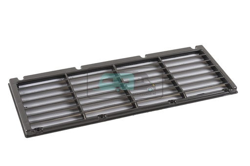 [OCS_2204024B] MPK Koelkastrooster Zwart 36.5x13.7cm