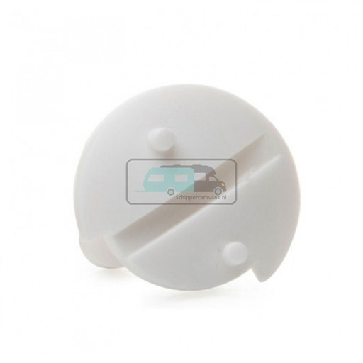 [OCS_2204081B] Dometic Knopje Winterafdekkap Wit 2st.