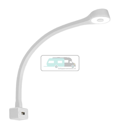 [OCS_2208225B] LED Lamp met Zwanenhals F Flexibel 12V Wit