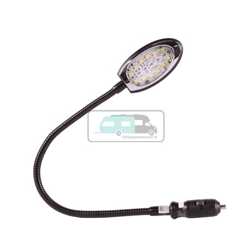 [OCS_2208269B] Mamba II Flexibele LED-leeslamp Zwart m. 12V Plug