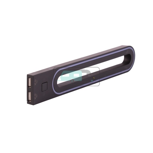[OCS_2208272B] Wandlamp LED 12V/3W Zwart incl. 2x USB