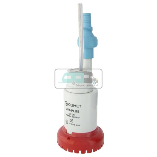 [OCS_2308015B] Comet Dompelpomp Lux-Plus met Terugslagklep 12V-15L