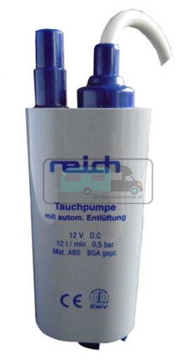 [OCS_2308046B] Reich Dompelpomp met Ontluchting 12V-12L