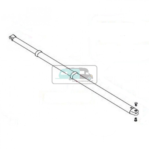 [OCS_2607086] Fiamma huls kunststof CS dakligger 2005-2007