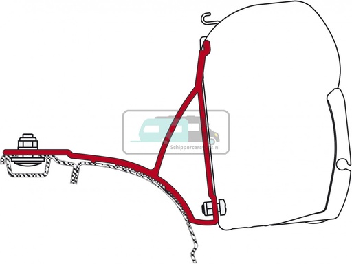 [OCS_2607103] Fiamma Trafic/Vivaro/Primastar Kit H1-L1/L2 2001-2014 F45