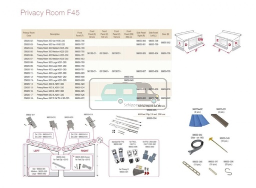 [OCS_2607140] Fiamma Kit Fast Clip