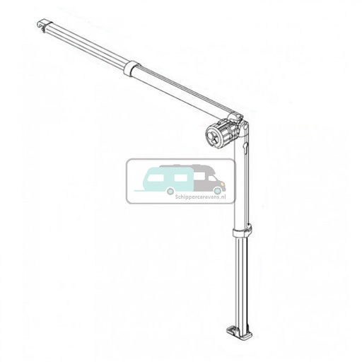 [OCS_2607189] Fiamma right rafter& support leg F35 270